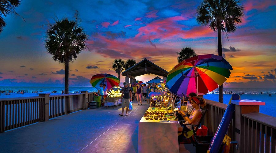 Pier 60 Clearwater Sunset Market AmazOjO Iris Photography – Unique Eye Art and Custom Jewelry